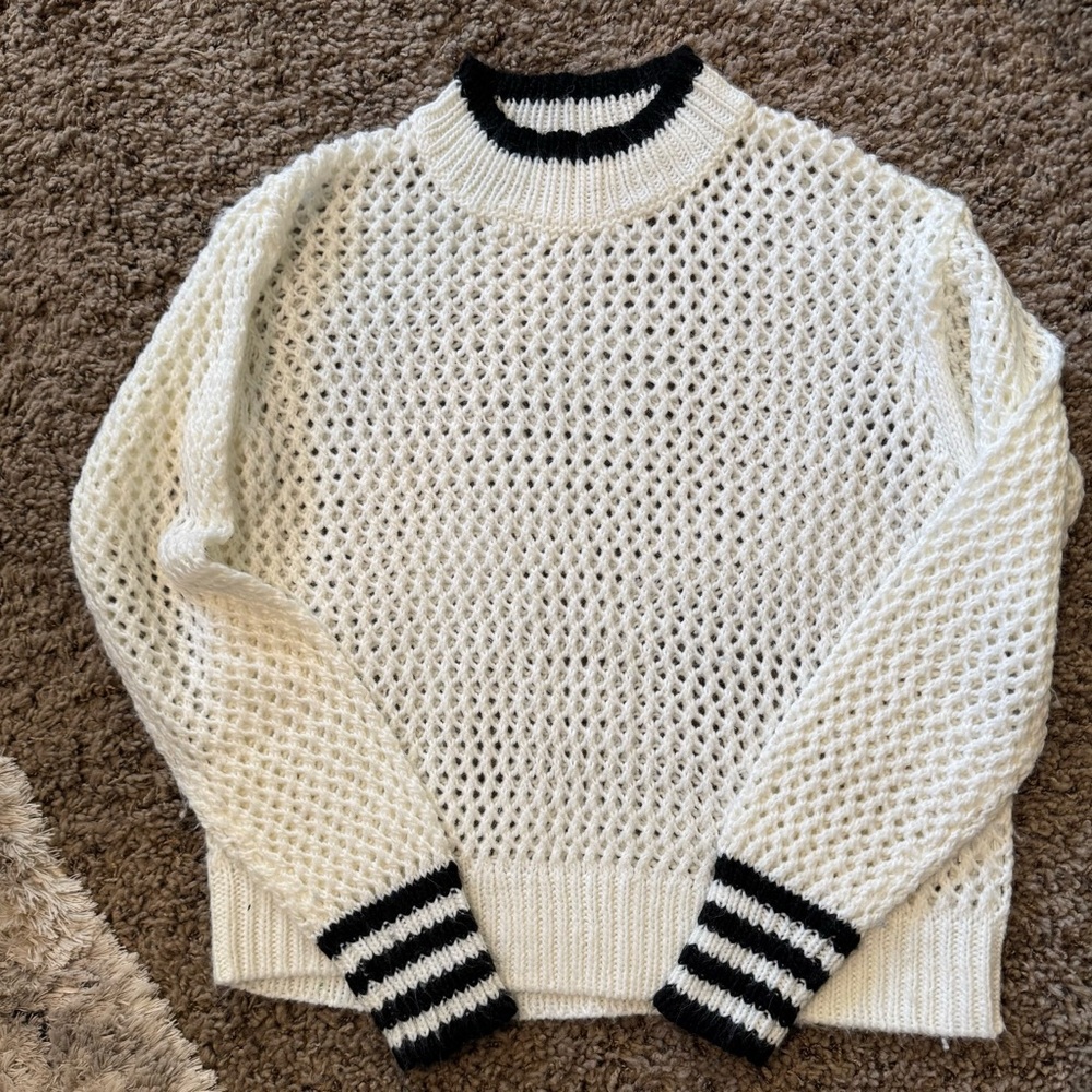 Elan Crochet Sweater